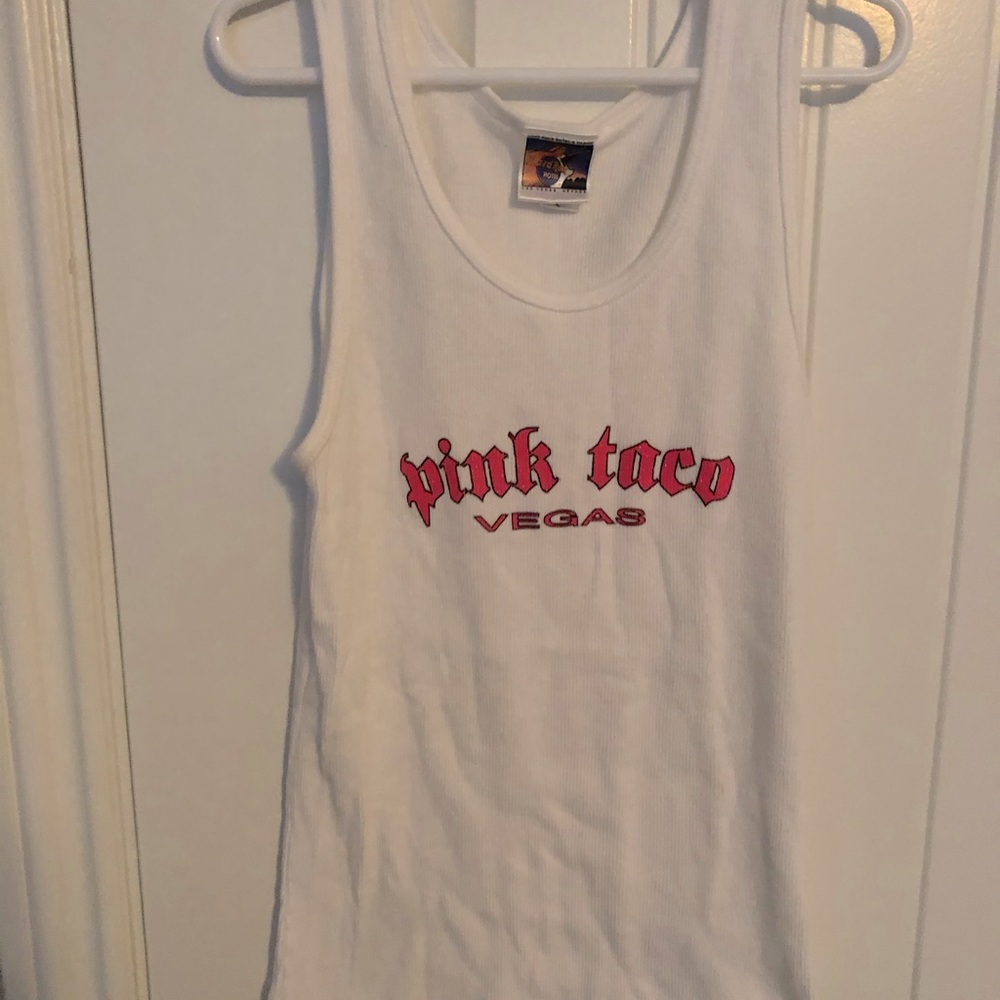 NWOT Pink Taco Tank